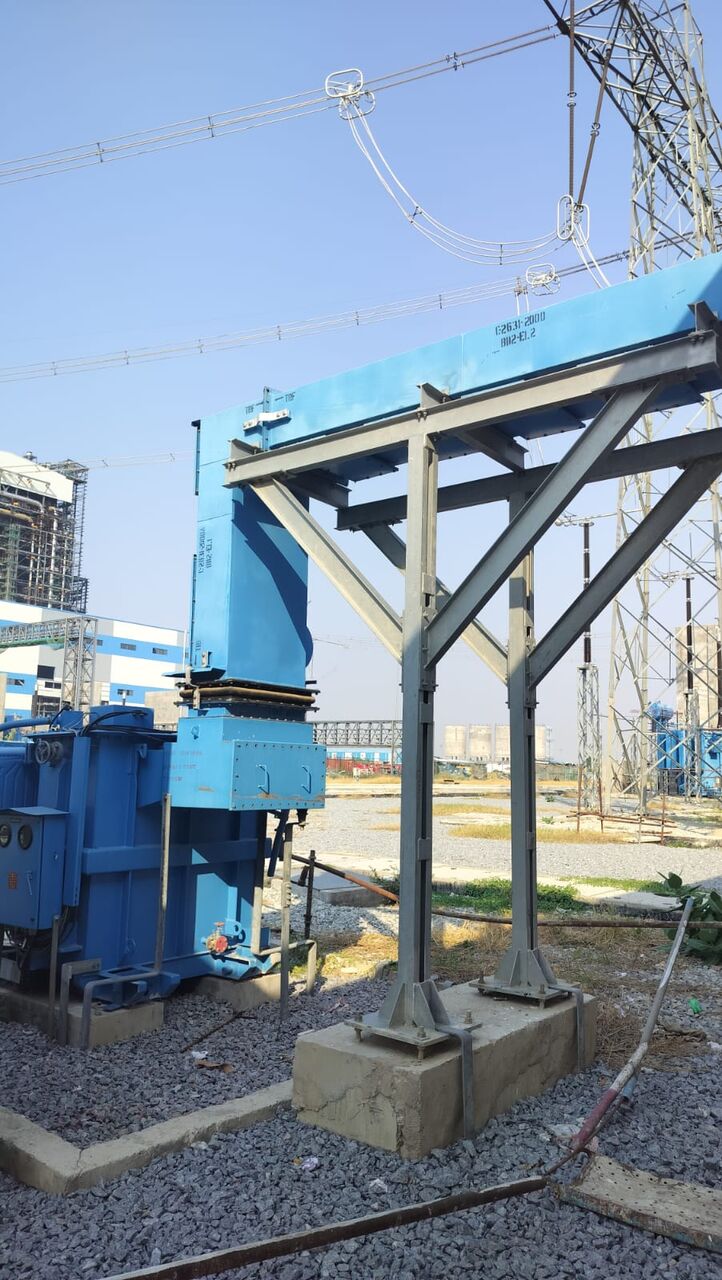 Transformer and busduct erection by Anandita Solutions at Shree Cement, Etah